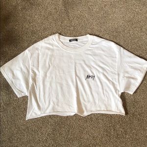 Nastygal Cropped T-Shirt